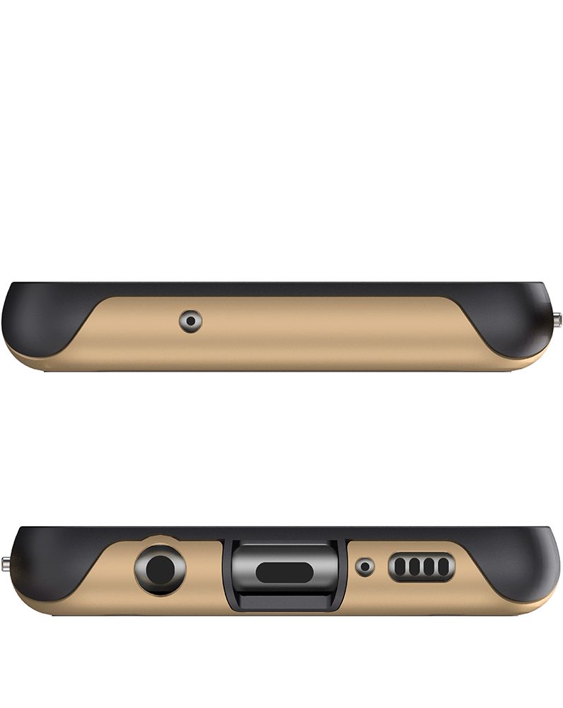 Capa de Alumínio de Grau Militar para Galaxy S10e | Série Atomic Slim 2 [Dourado]