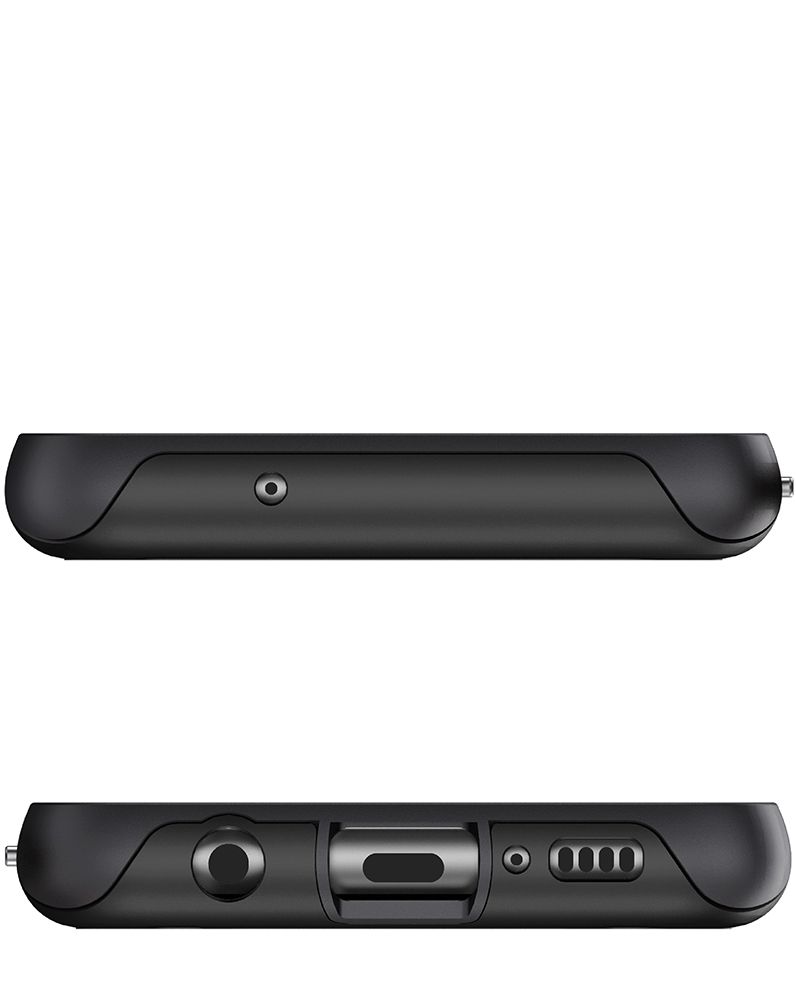 Capa de alumínio de grau militar para Galaxy S10e | Série Atomic Slim 2 [Preto]