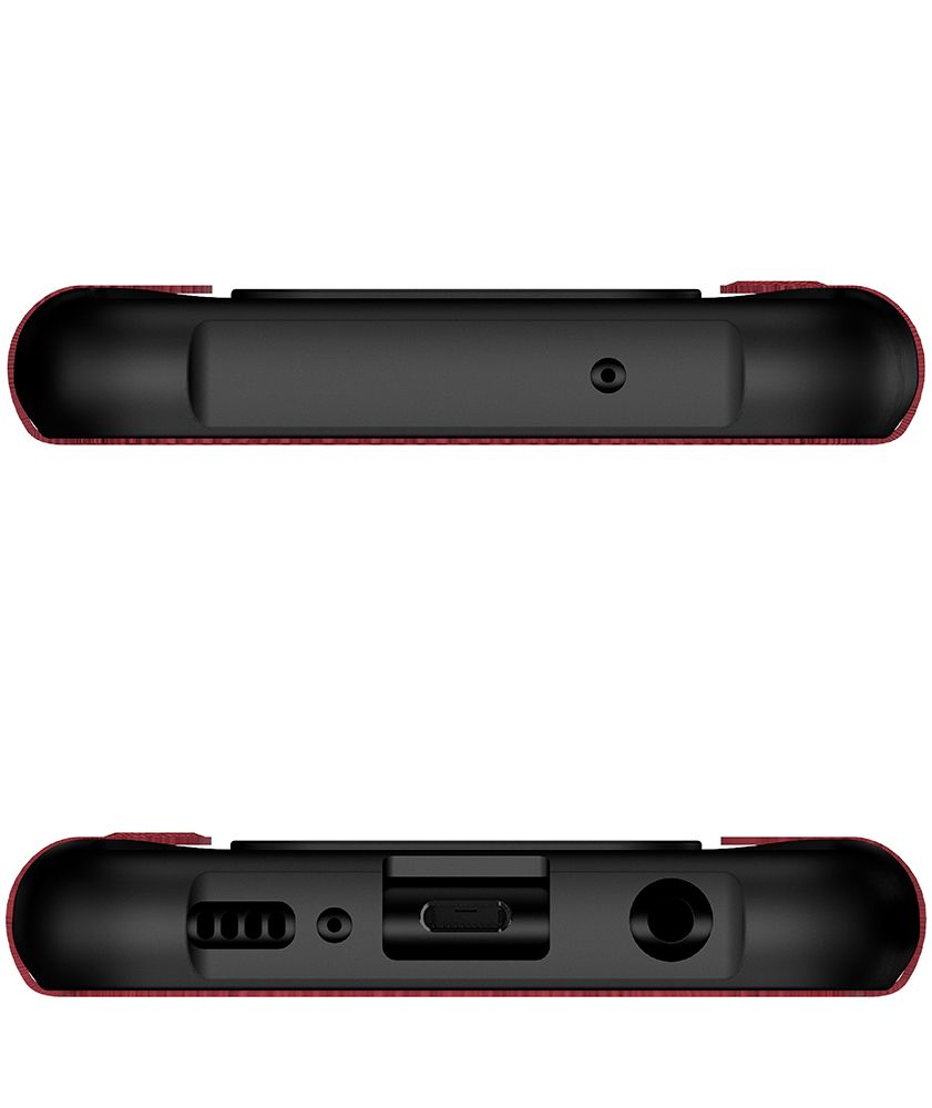 Capa de carteira Galaxy S10e | Série Exec 3 [Vermelho]