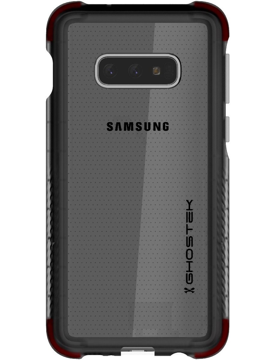 Capa protetora transparente para Galaxy S10e | Série Covert 3 [Preto]