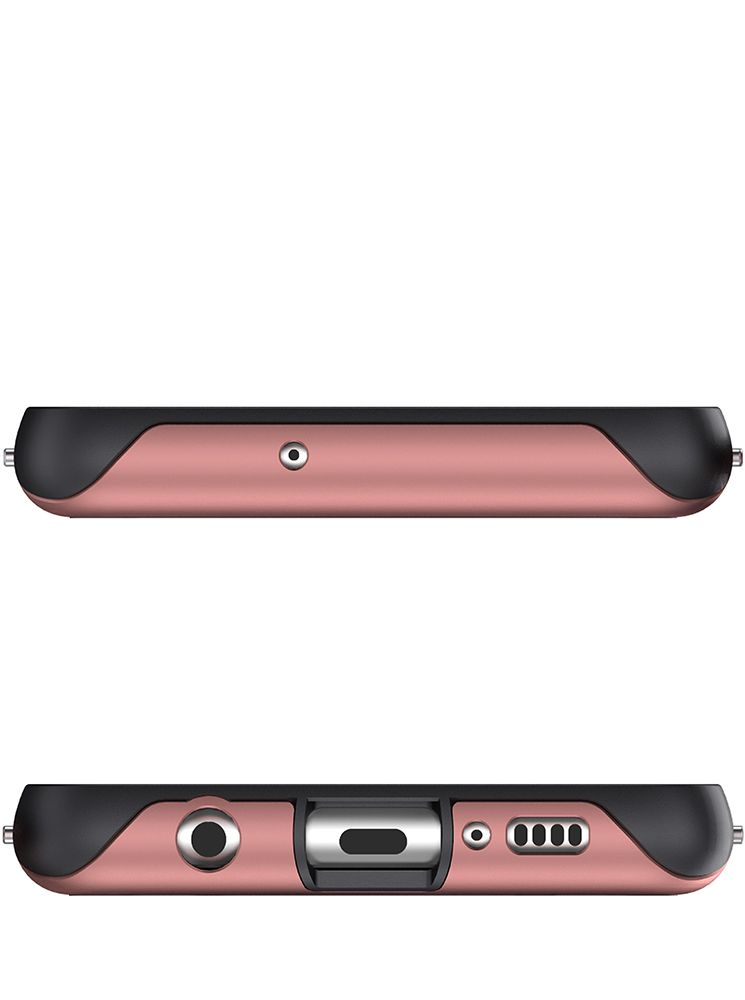 Capa de alumínio de grau militar para Galaxy S10+ Plus | Série Atomic Slim 2 [Rosa]