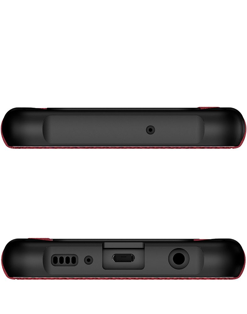 Capa para Carteira Galaxy S10+ Plus | Série Exec 3 [Vermelho]