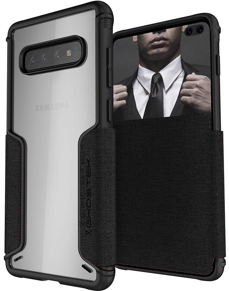 Capa de Carteira Galaxy S20+ Plus | Série Executiva [Preto]