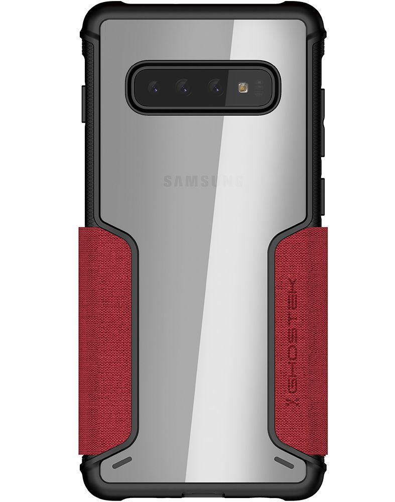Capa para Carteira Galaxy S10+ Plus | Série Exec 3 [Vermelho]