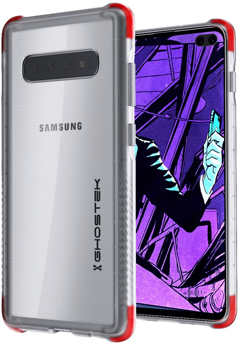 Capa Protetora Clear-Back para Galaxy S10+ Plus | Série Covert 3 [Transparente]