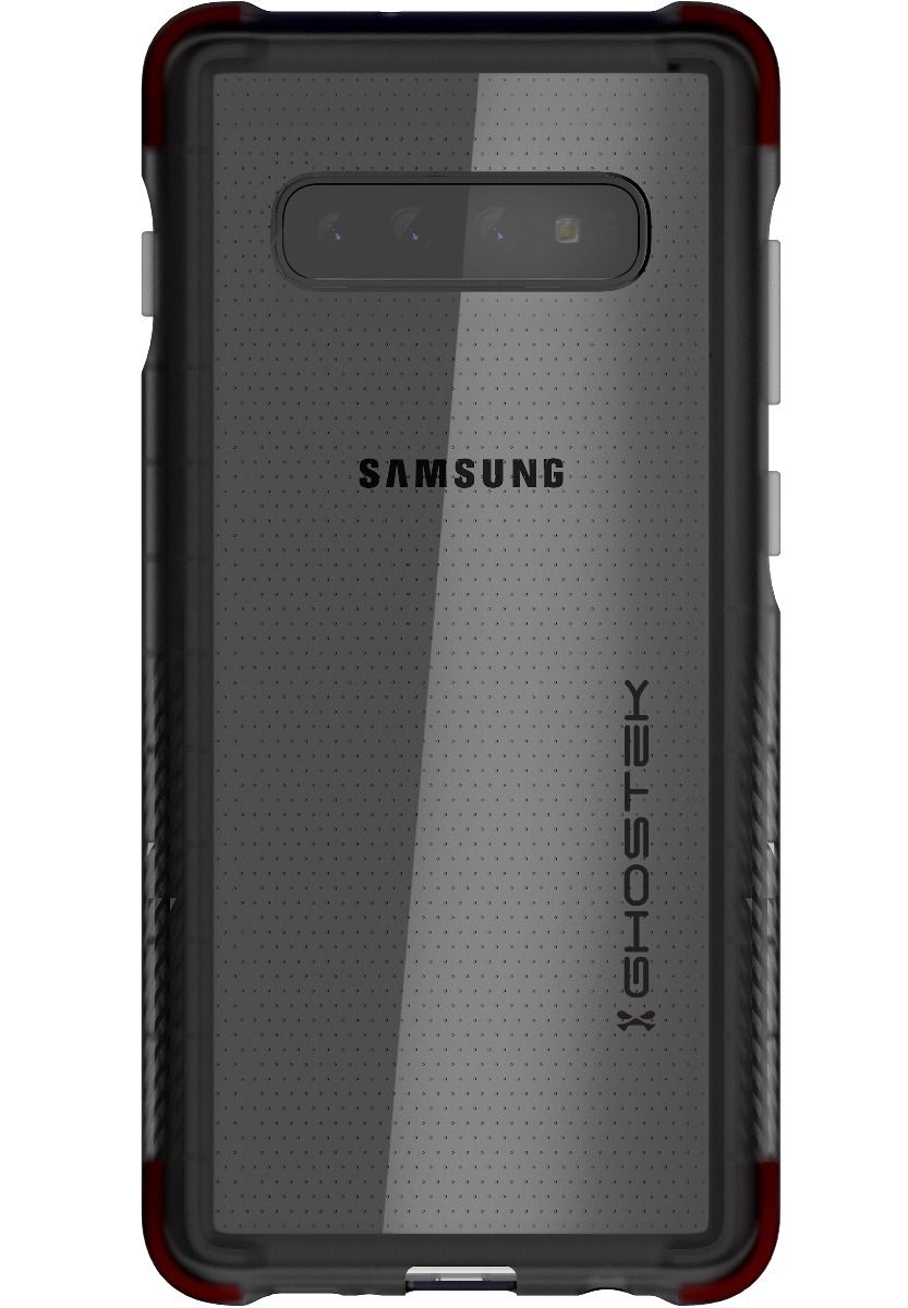 Capa Protetora Translúcida para Galaxy S10+ Plus | Série Covert 3 [Preto]