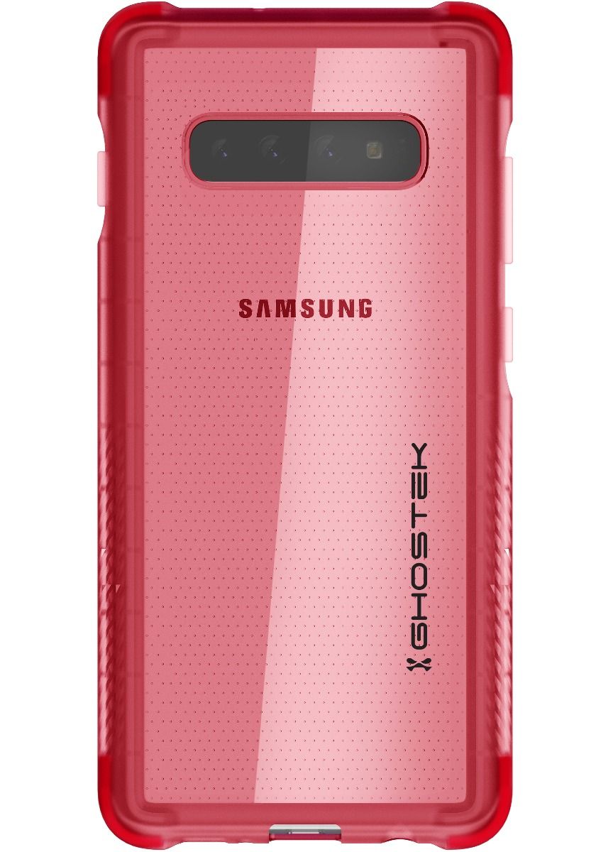 Capa Protetora Transparente para Galaxy S10+ Plus | Série Covert 3 [Rose]