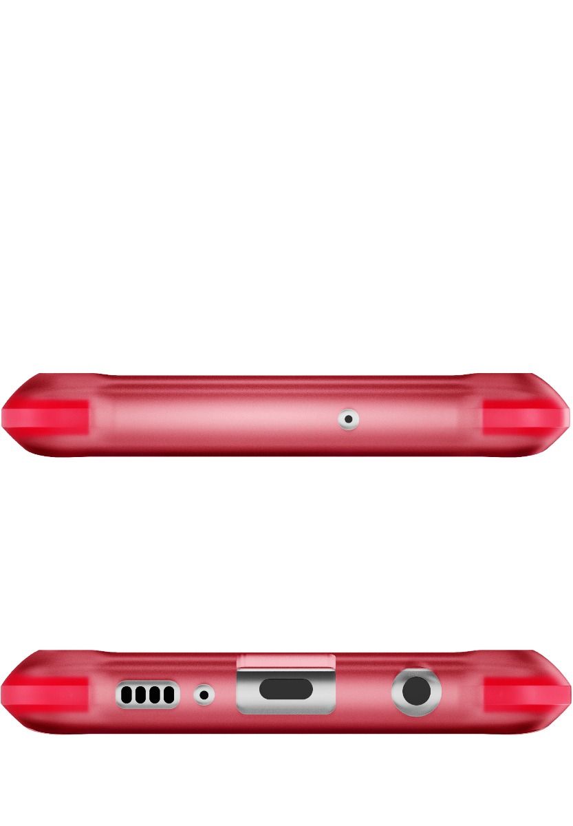 Capa Protetora Transparente para Galaxy S10+ Plus | Série Covert 3 [Rose]