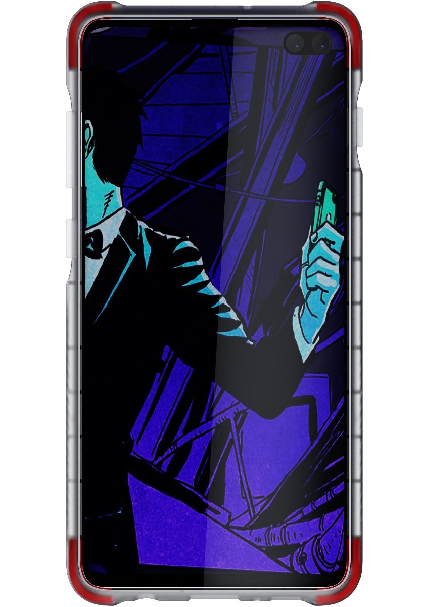 Capa Protetora Clear-Back para Galaxy S10+ Plus | Série Covert 3 [Transparente]