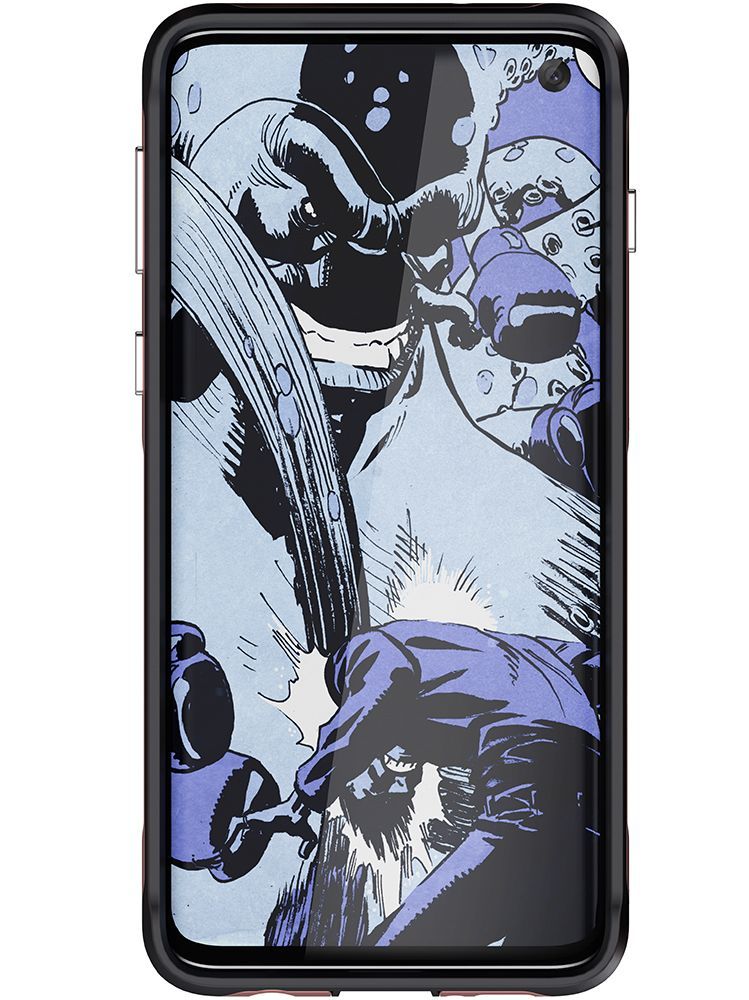 Capa de alumínio de qualidade militar para Galaxy S10 | Série Atomic Slim 2 [Cor-de-rosa]