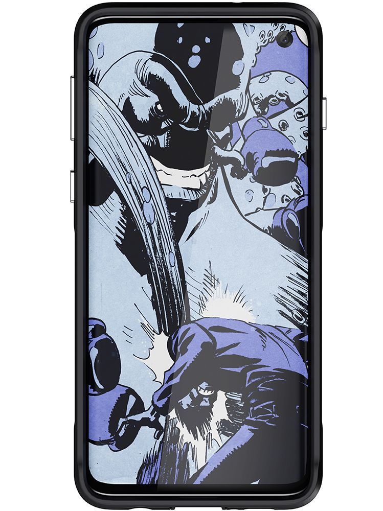Capa de alumínio de grau militar Galaxy S10 | Série Atomic Slim 2 [Preto]