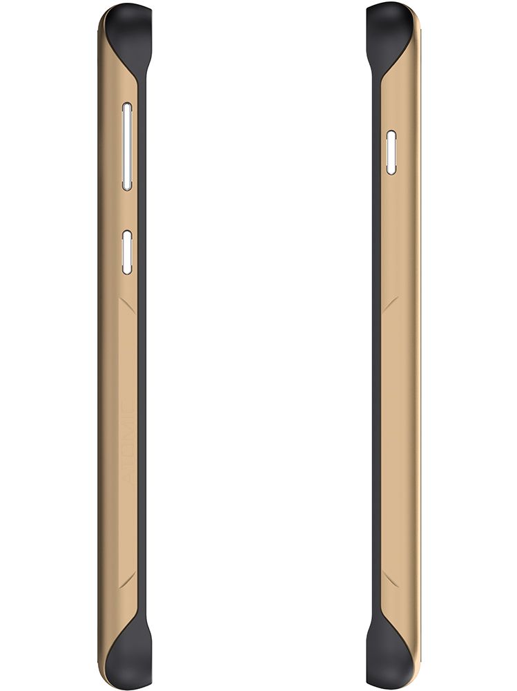Capa de alumínio de qualidade militar para Galaxy S10 | Série Atomic Slim 2 [Dourado]