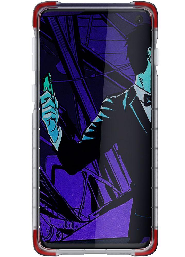 Capa protetora transparente para Galaxy S10 5G | Série Covert 3 [Transparente]