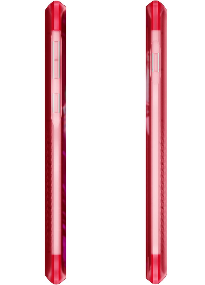 Capa protetora transparente para Galaxy S10 | Série Covert 3 [Rosa]
