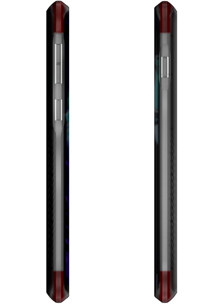 Capa protetora transparente para Galaxy S10 | Série Covert 3 [Preto]