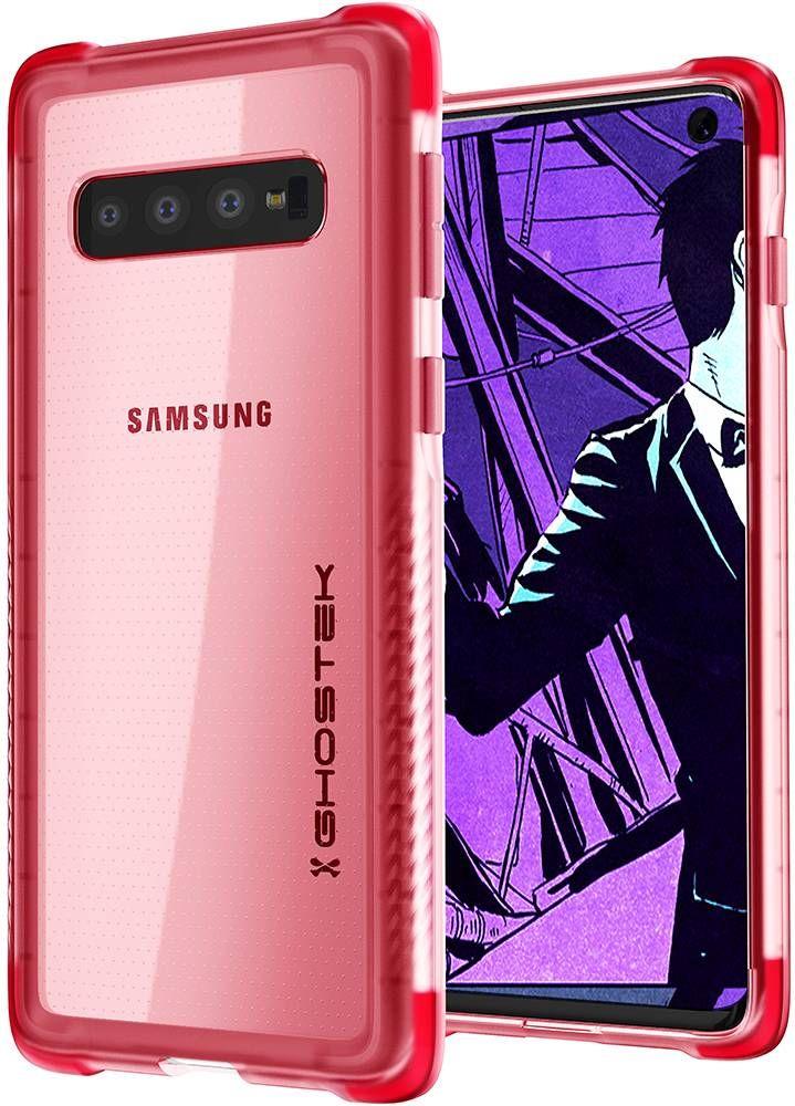 Capa protetora transparente para Galaxy S10 5G | Série Covert 3 [Rose]