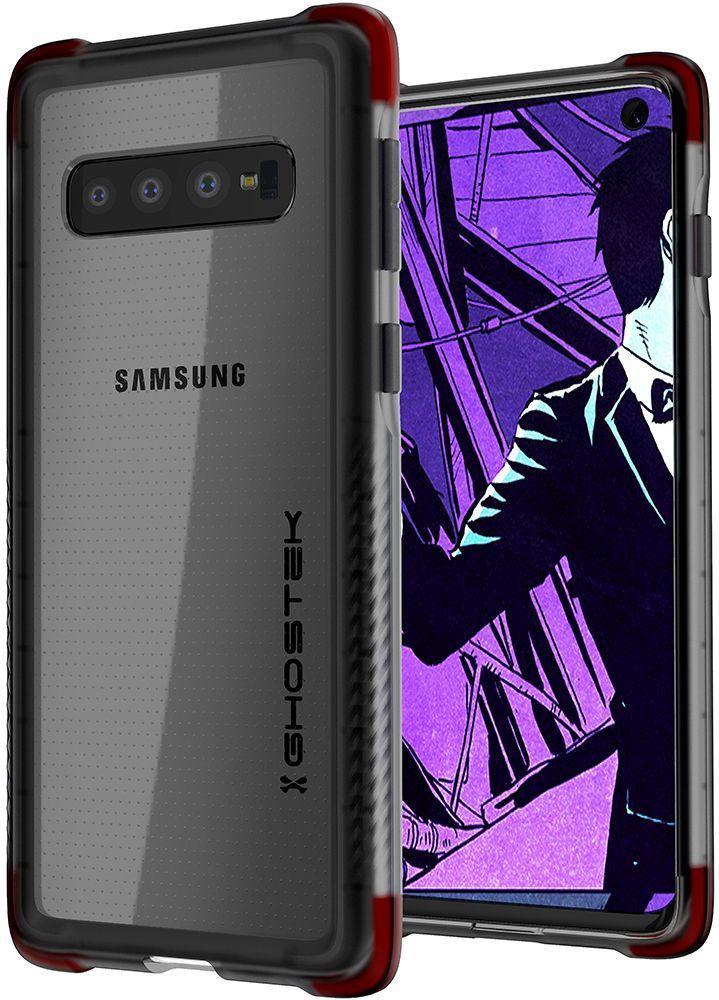 Capa protetora transparente para Galaxy S10 5G | Série Covert 3 [Preto]
