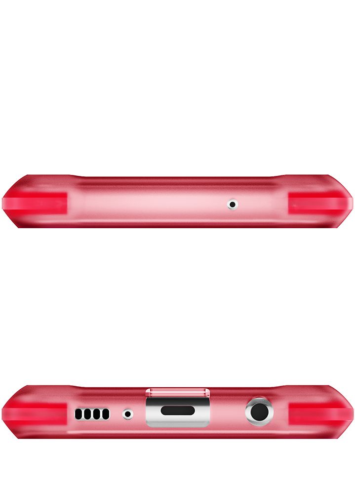Capa protetora transparente para Galaxy S10 | Série Covert 3 [Rosa]
