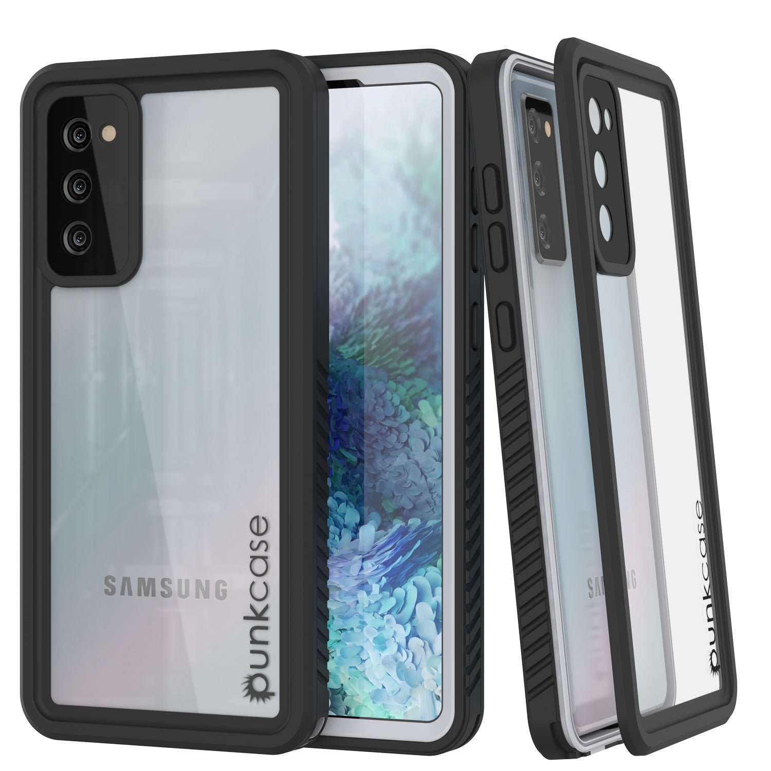 Galaxy S20 FE à prova de água/choque/neve/poeira [Série Extreme] Capa Fina Punkcase [Branco]