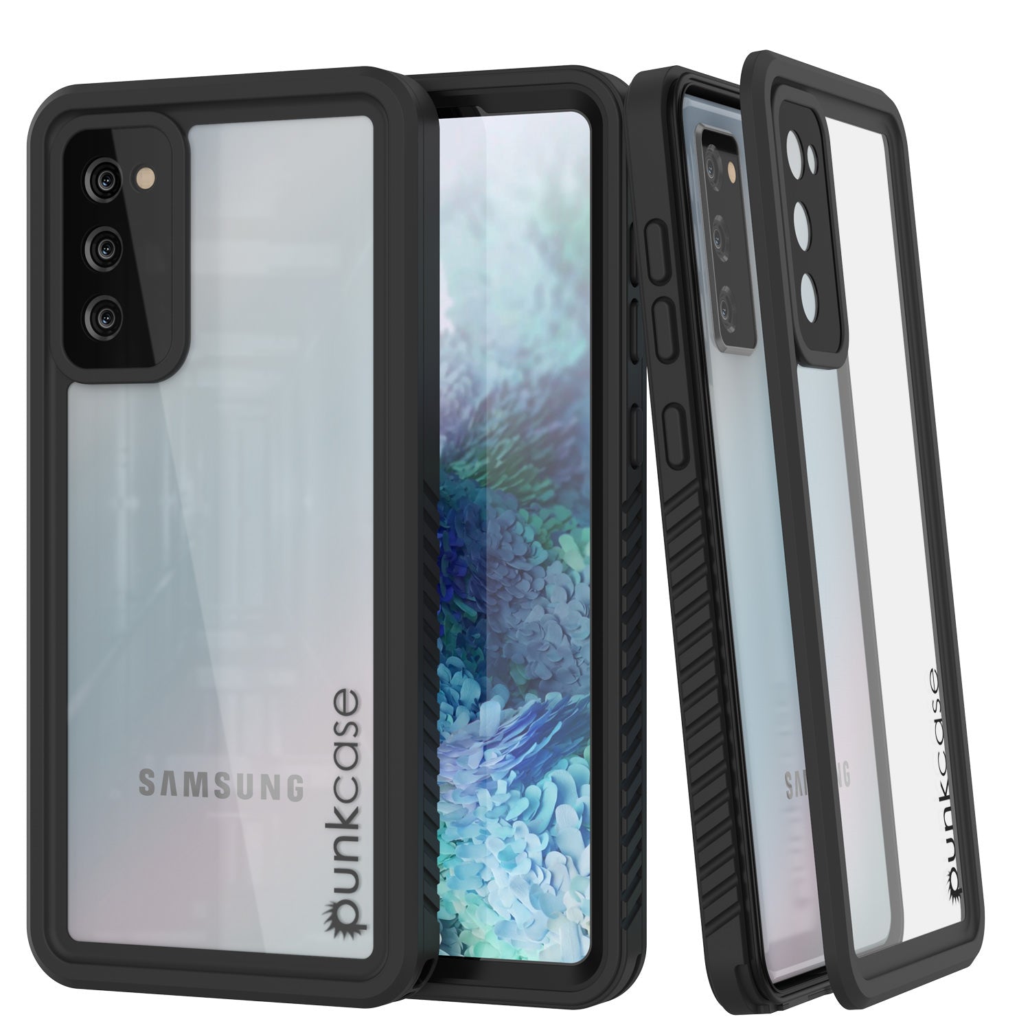 Galaxy S20 FE Resistente à Água e Choque [Série Extrema] com Estojo Protetor de Tela [Preto]