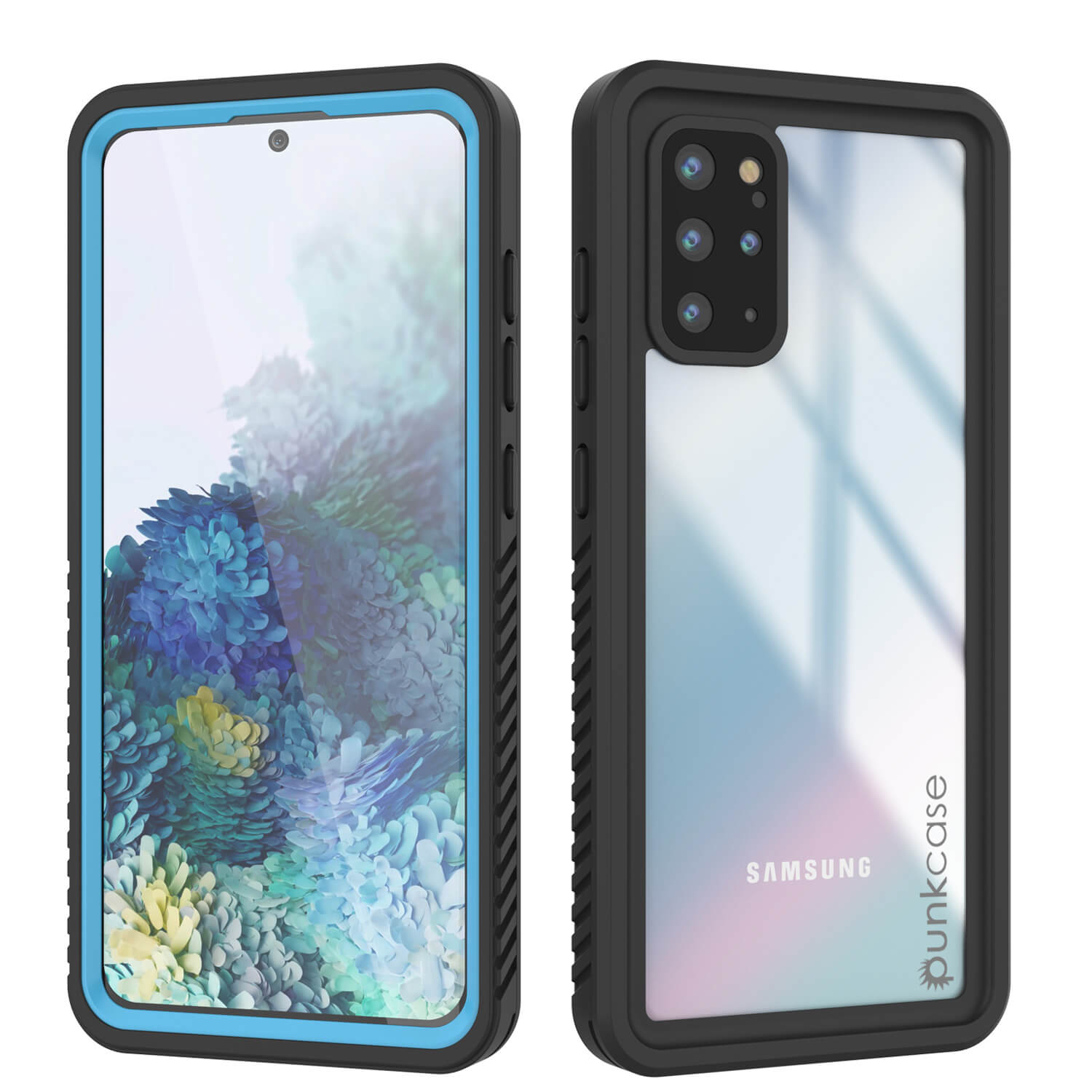 Galaxy S20+ Plus Prova d'água/Choque/Neve/Poeira [Série Extrema] Estojo Slim [Azul Claro]