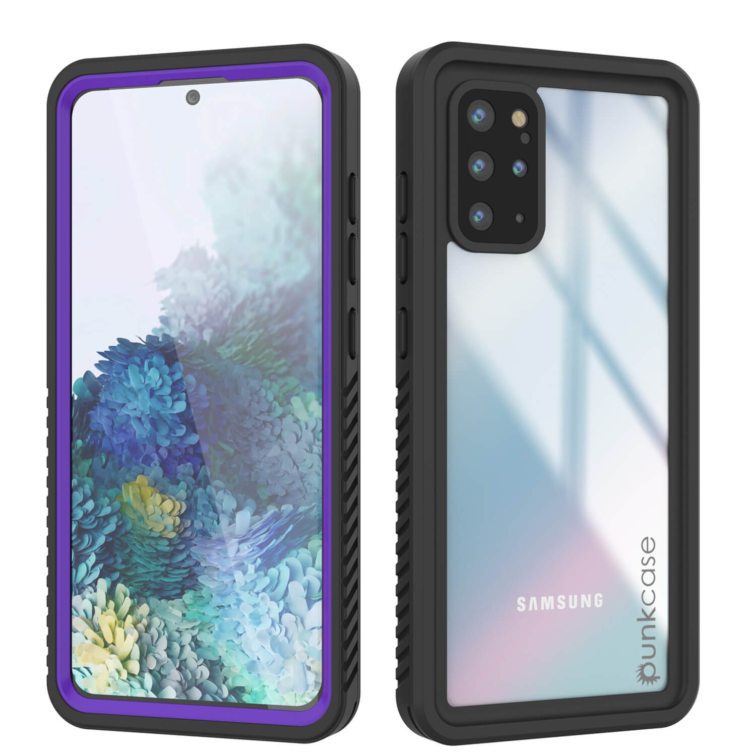 Galaxy S20+ Plus Capa Protetora Slim à Prova de Água/Choque [Série Extrema] Protetor de Tela [Roxo]
