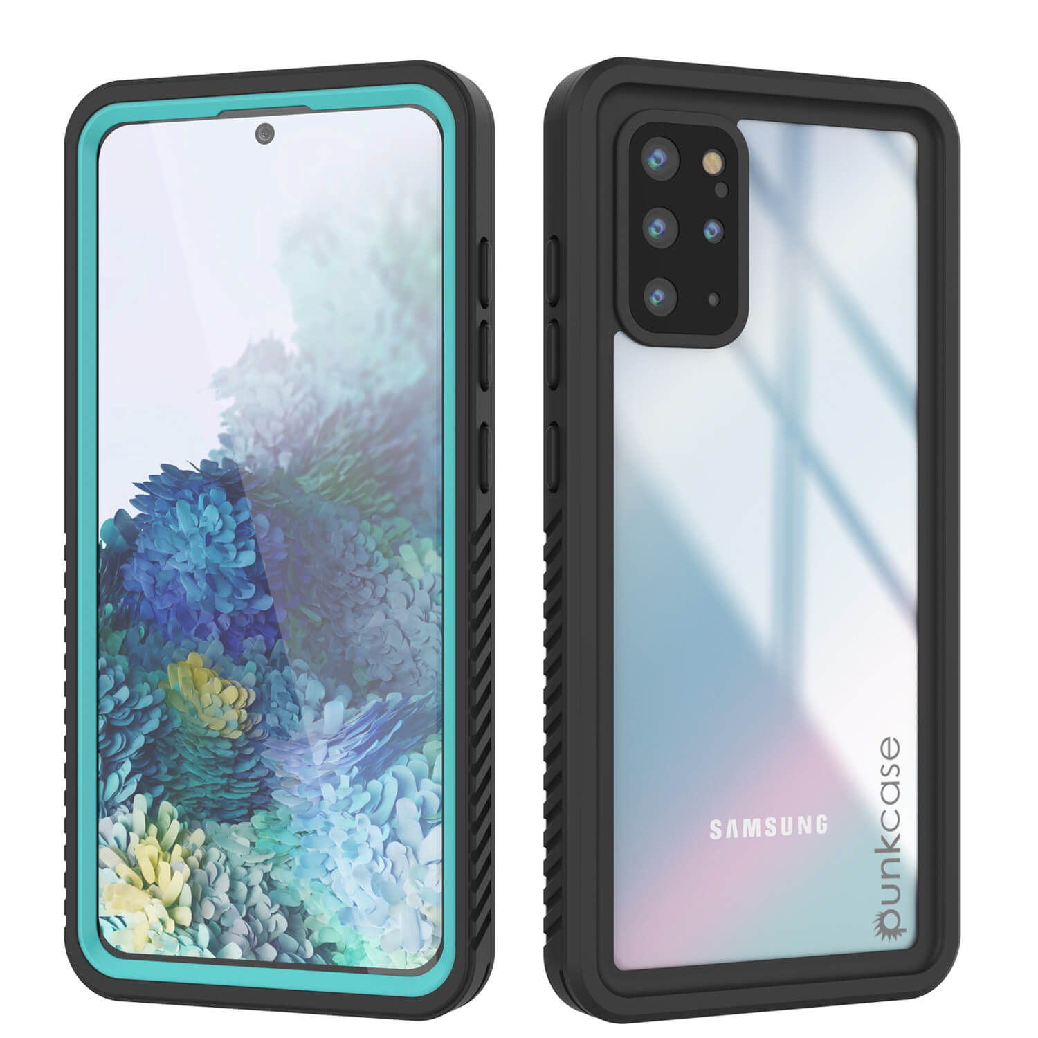 Capa protetora à prova de água, choque e neve para Galaxy S20+ Plus [Série Extrema] Protetor de tela [Azul Teal]