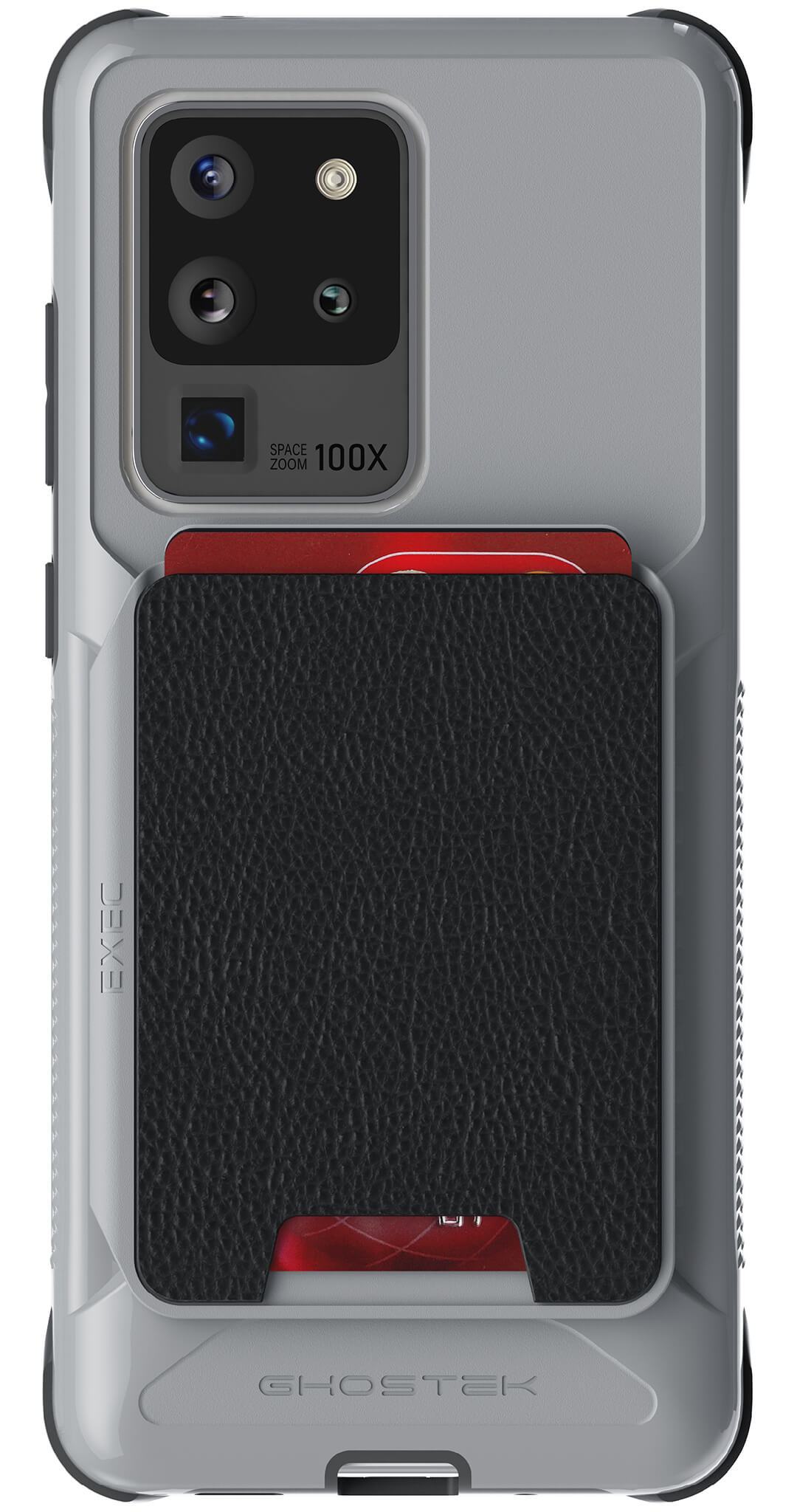 Capa para carteira Galaxy S20 Ultra | Série Executiva [Cinza]
