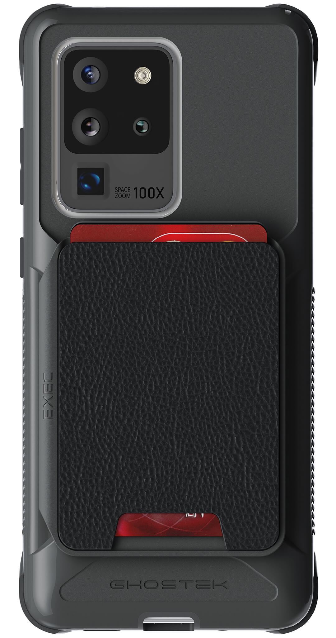 Capa de carteira Galaxy S20 Ultra | Série Executiva [Preto]