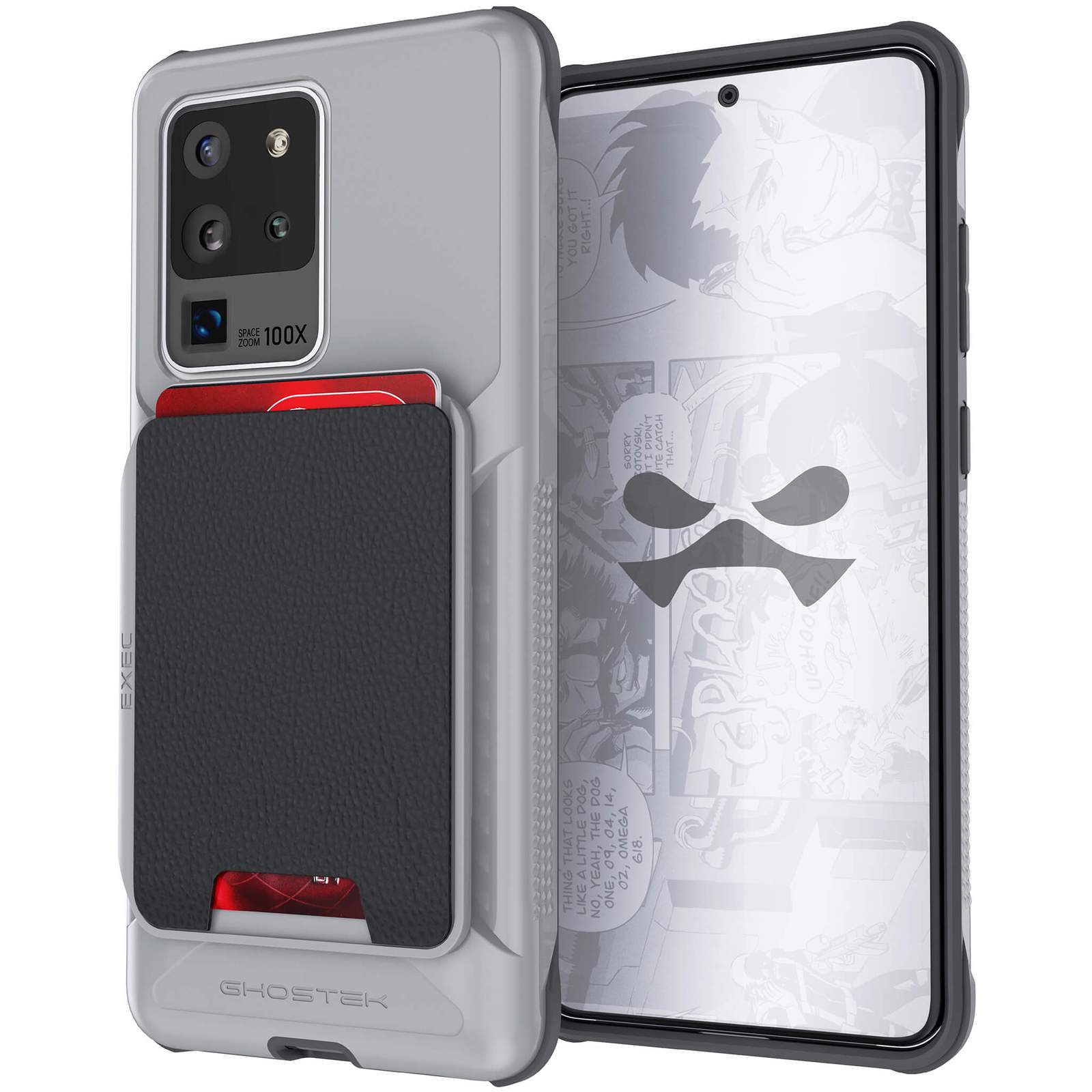 Capa para carteira Galaxy S20 Ultra | Série Executiva [Cinza]