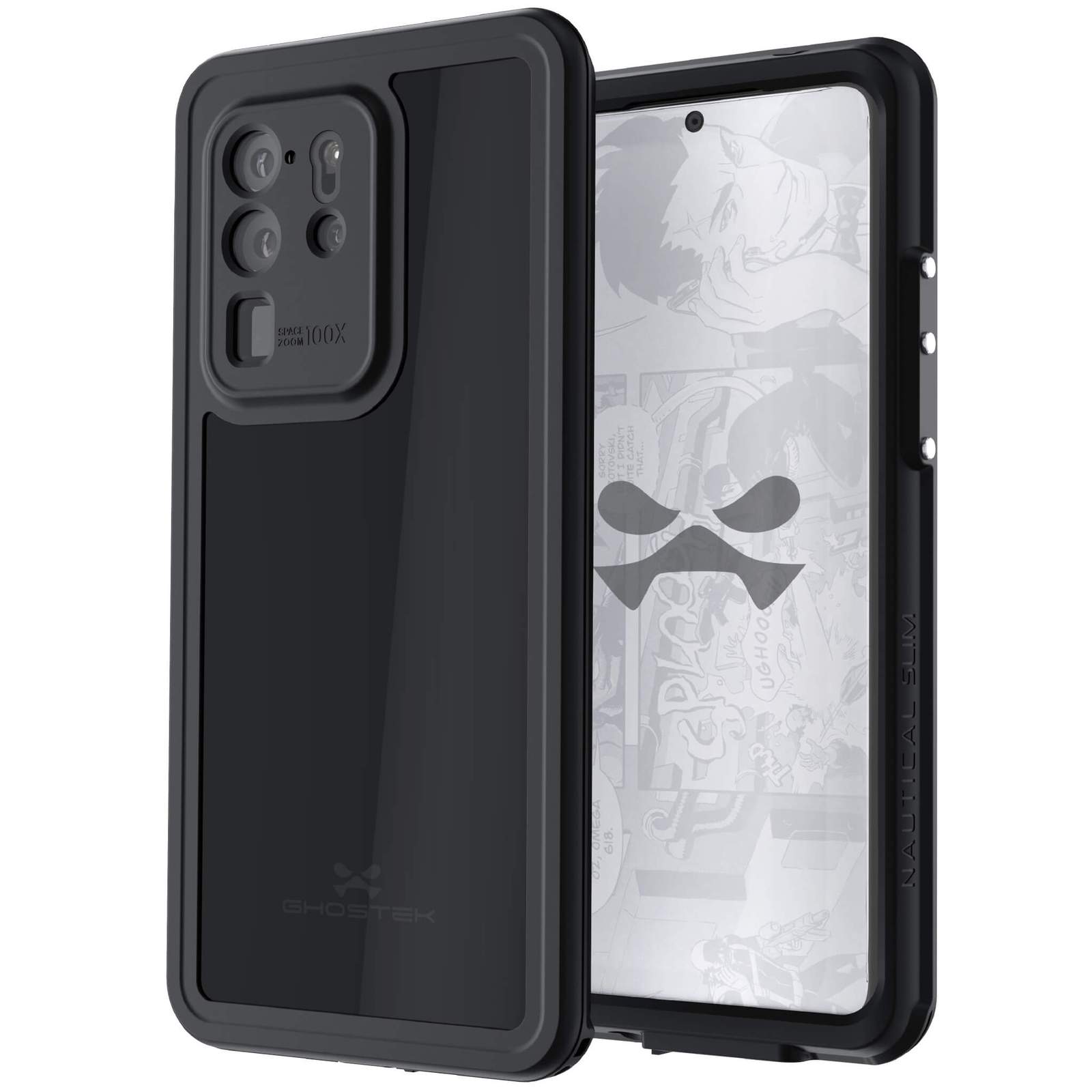 Capa resistente à água para Galaxy S20 Ultra | Série Náutica [Preto]
