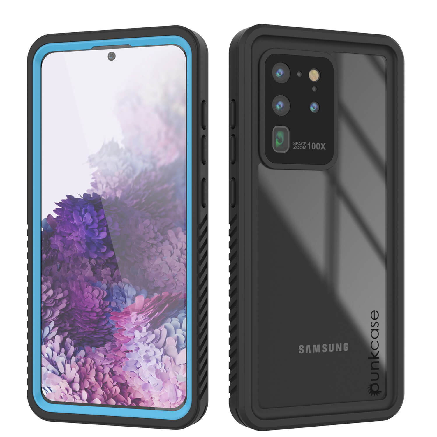 Galaxy S20 Ultra Capa Slim à Prova d'Água/Choque/Neve/Poeira [Série Extrema] [Azul Claro]