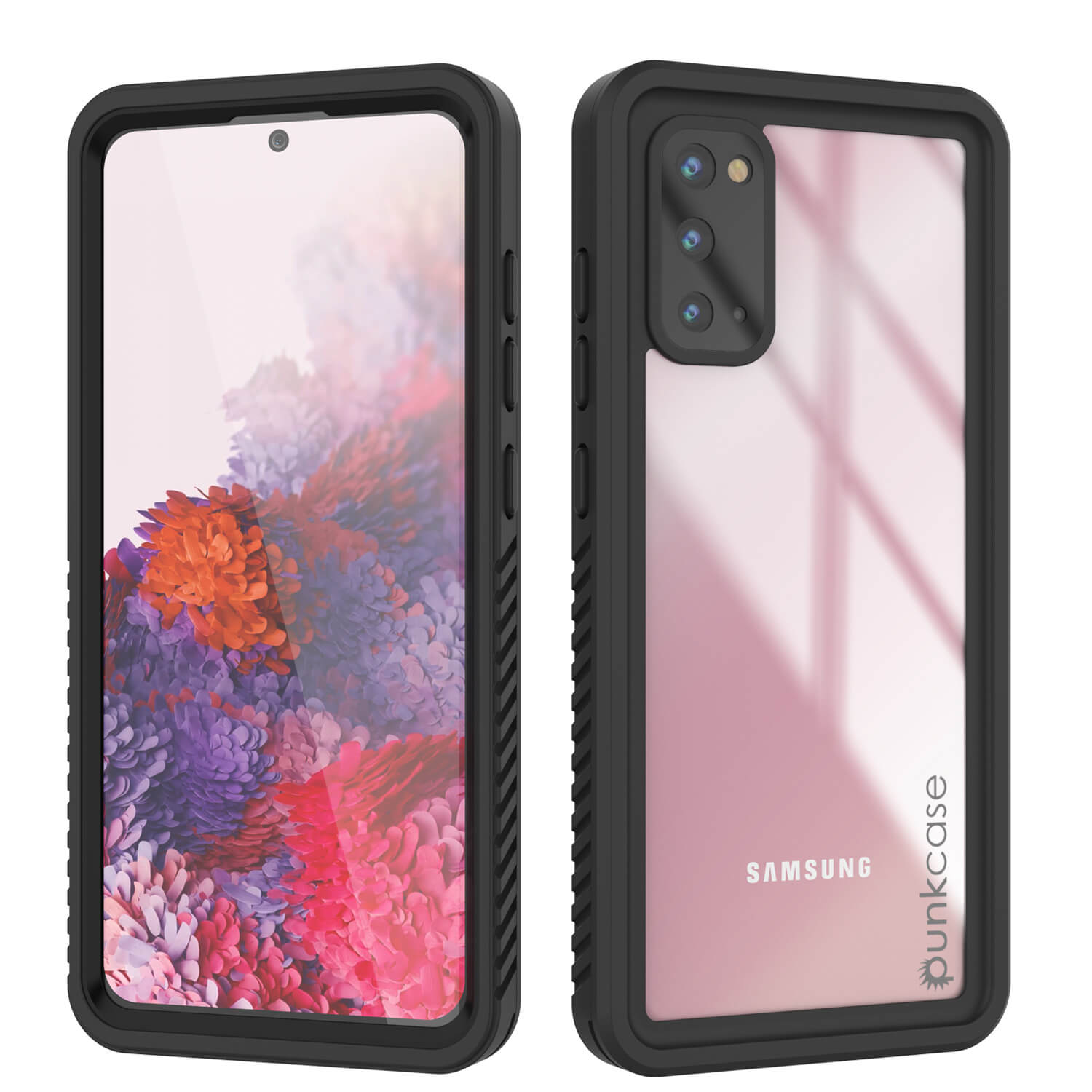 Galaxy S20 à Prova D'Água e Choque [Série Extrema] Com Protetor de Tela Case [Preto]