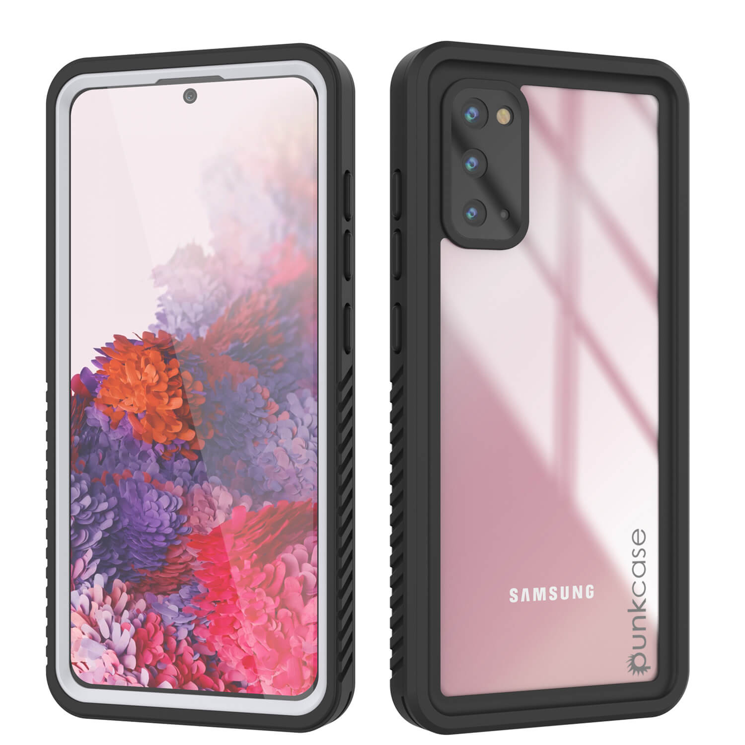 Galaxy S20 à prova d'água/choque/neve/poeira [Série Extrema] Capa Fina Punkcase [Branca]