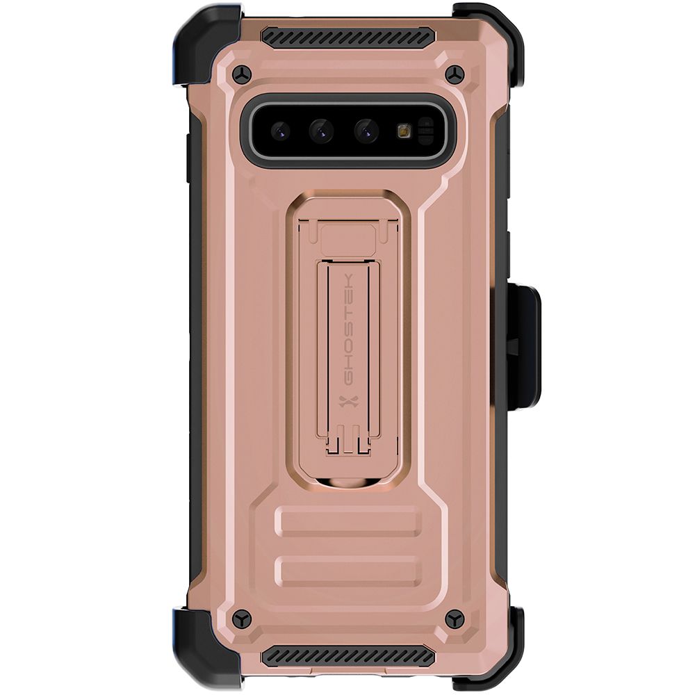 Ghostek ARMADURA DE FERRO2 para Galaxy S10 [Rosa]