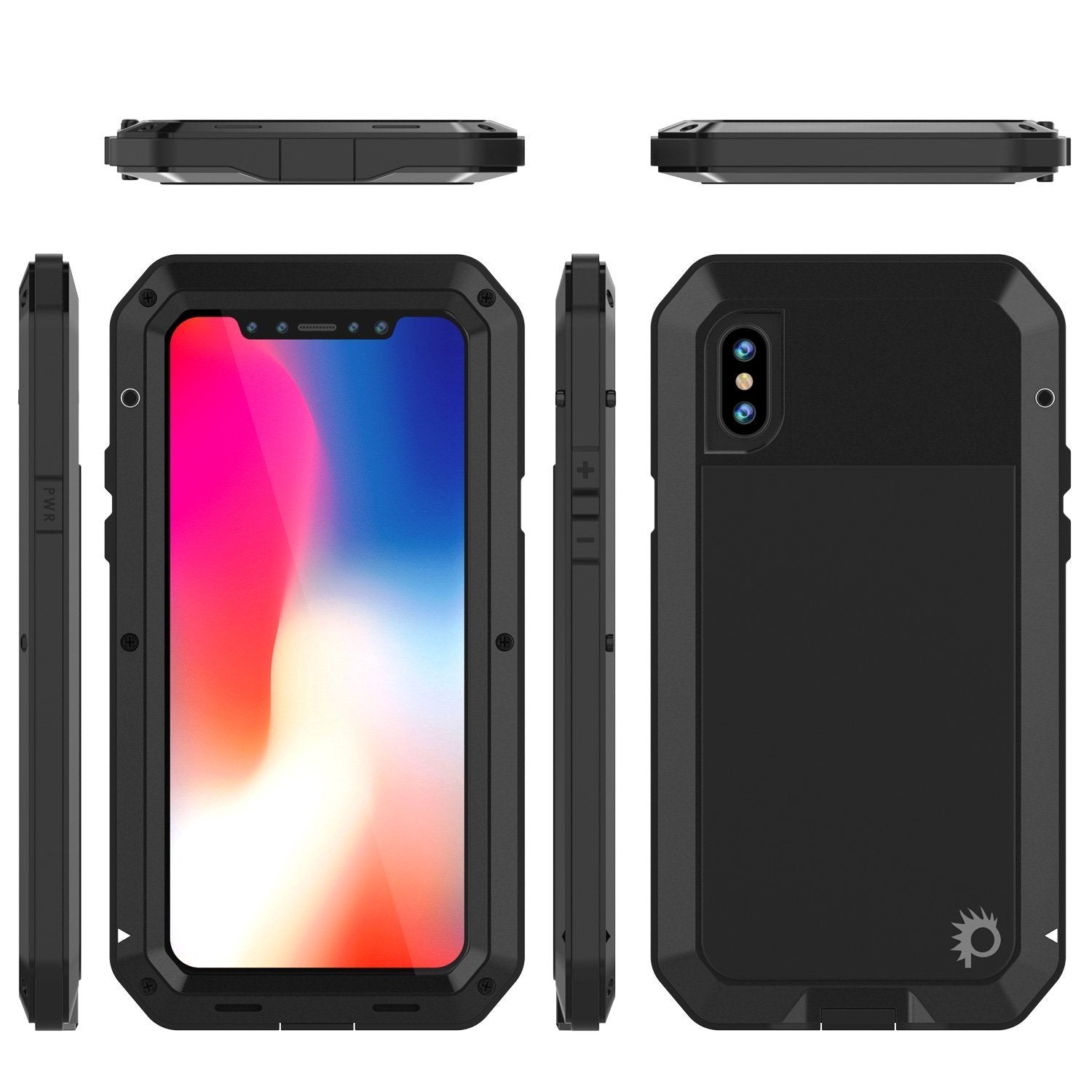 Capinha PUNKCASE iPhone XS Max METALLICA [Preto]