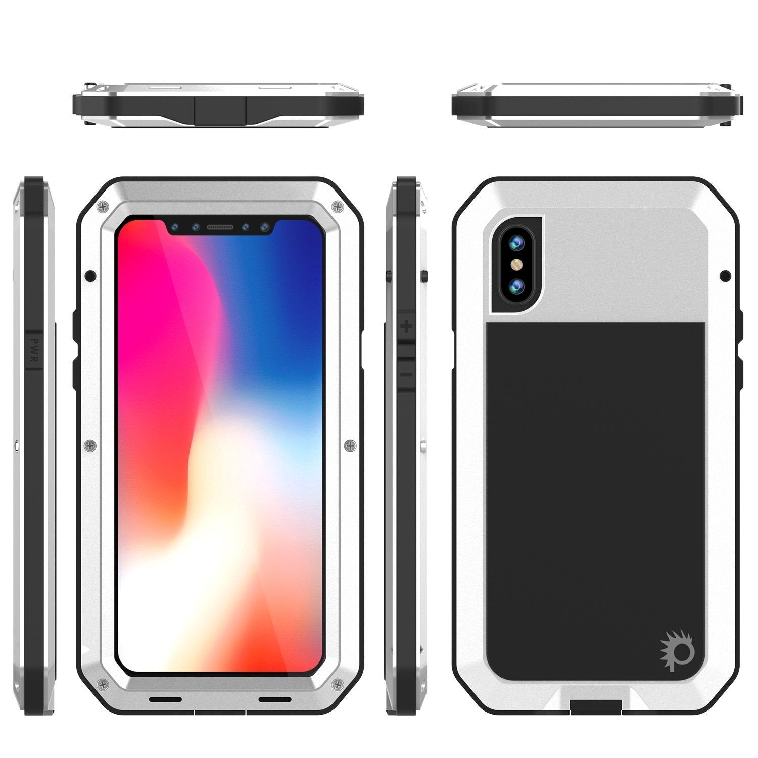 Capinha PUNKCASE iPhone XR METALLICA [Branco]