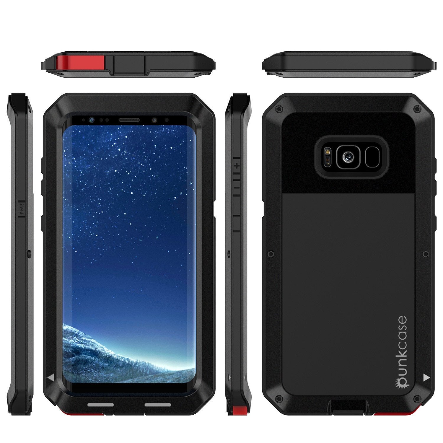 Capinha PUNKCASE S8+ Plus METALLICA [Preto]