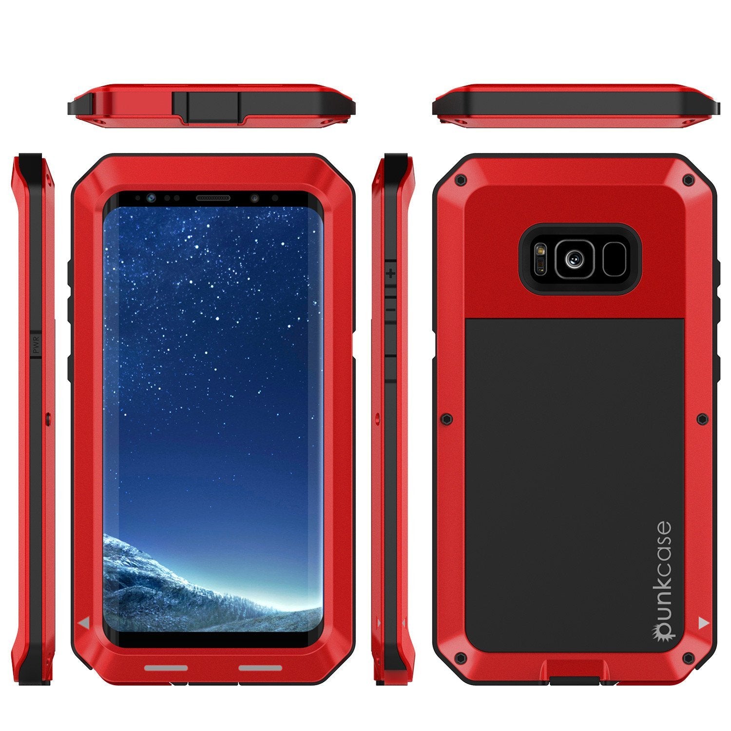 Capinha PUNKCASE S8+ Plus METALLICA [Vermelho]