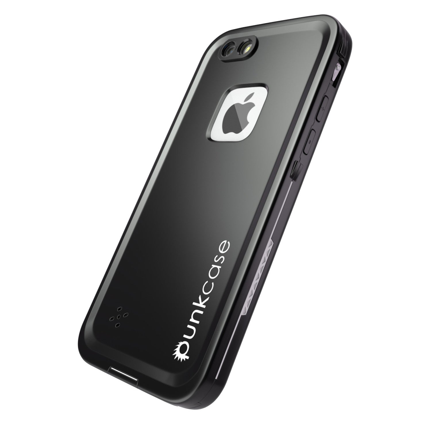 iPhone 6S+/6+ Plus Waterproof Case, Punkcase SpikeStar White | Thin Fit 6.6ft Underwater IP68 (Color in image: pink)