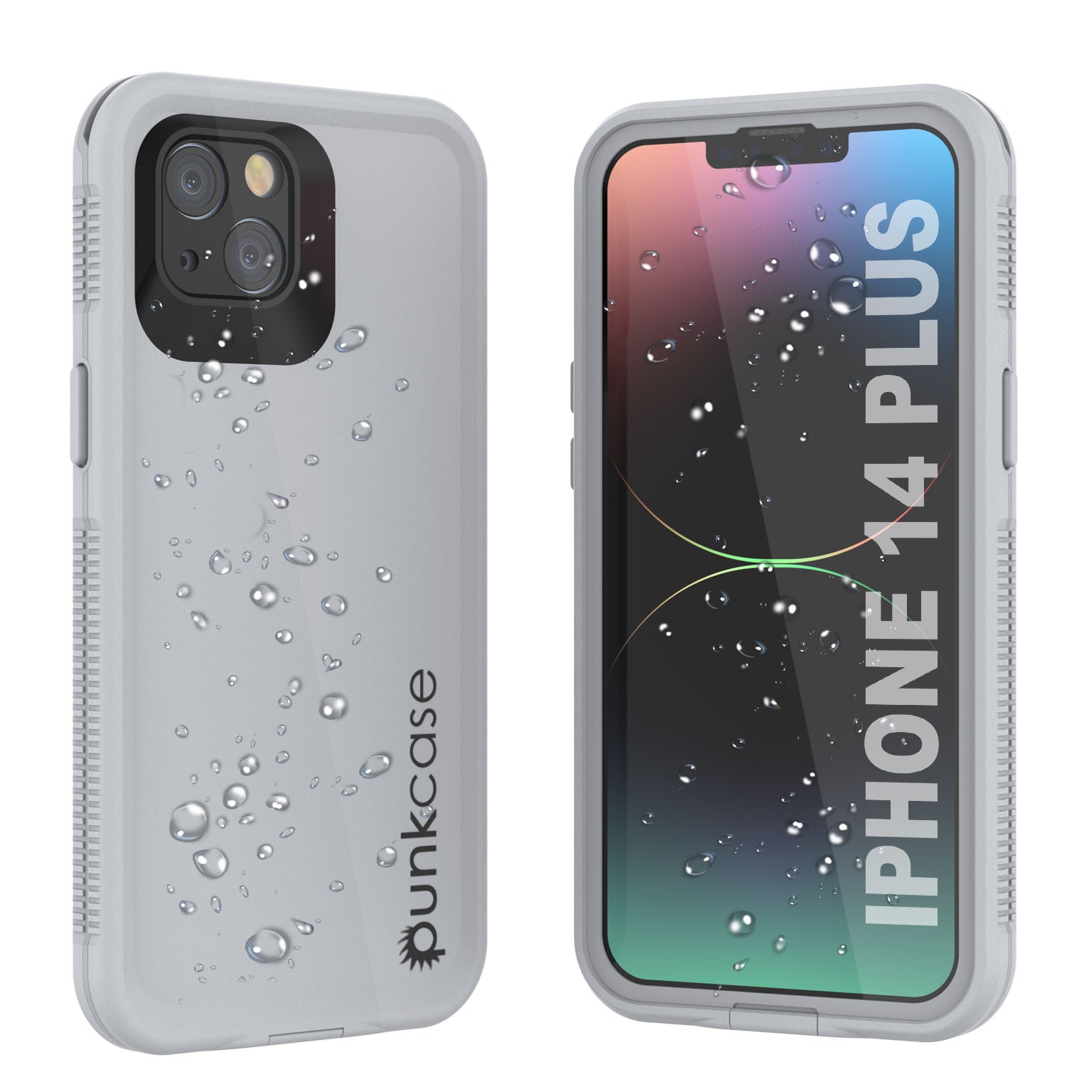 Capa à prova d'água Punkcase iPhone 14 Plus [Série Aqua] Protetora [Branca]
