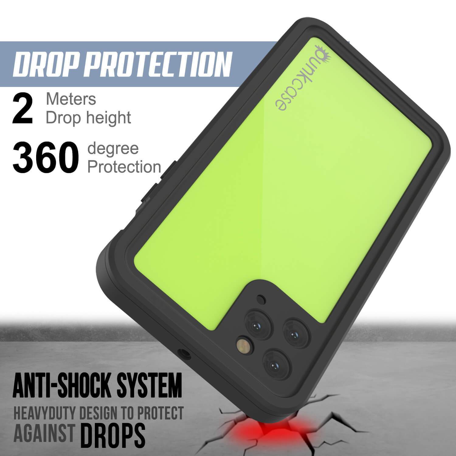 iPhone 11 Pro Capa à Prova d'Água IP68, Punkcase [Verde Claro] [Série StudStar] [Ajuste Fino] [Prova de Sujeira]