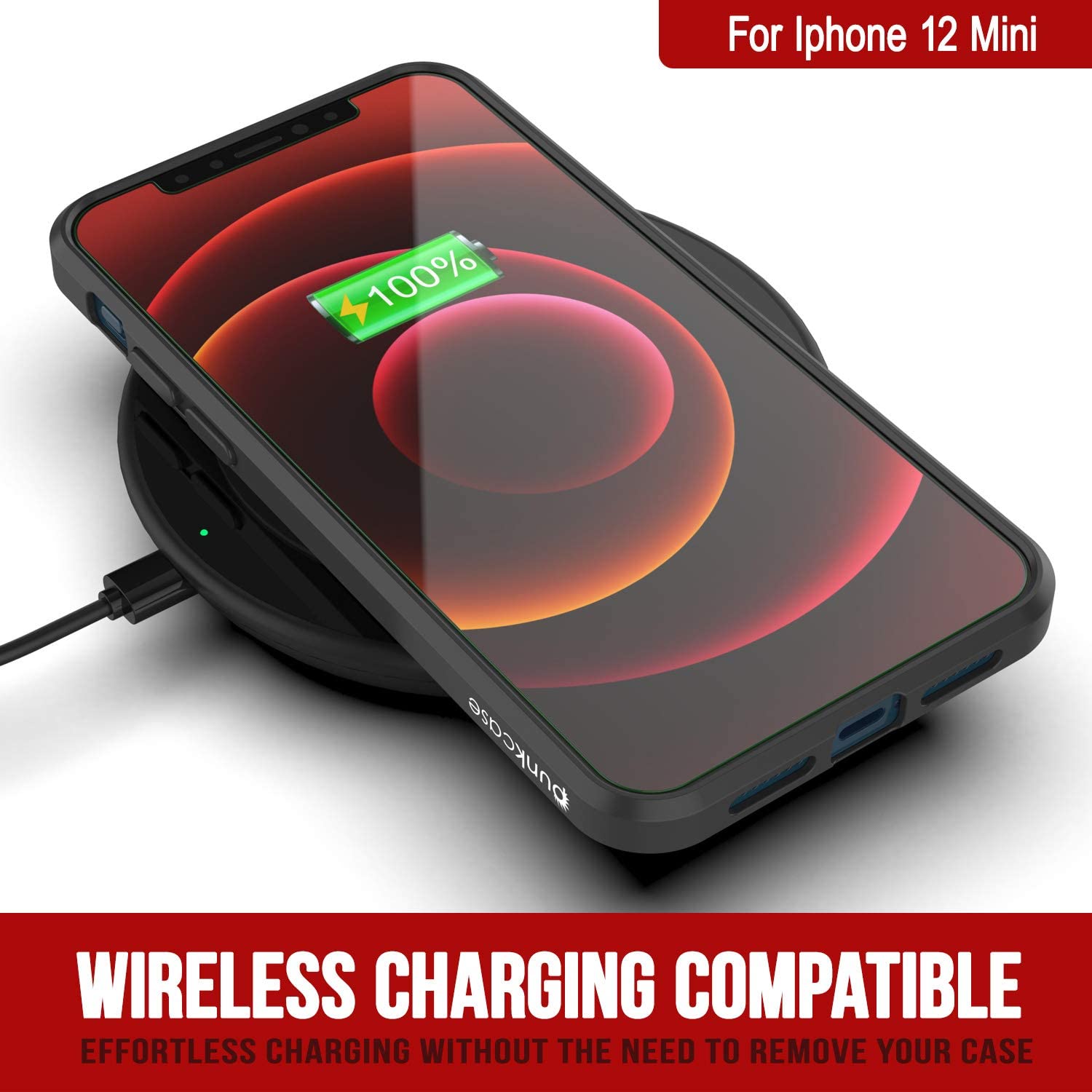 iPhone 13 Mini Case Punkcase® LUCID 2.0 Black Series w/ PUNK SHIELD Screen Protector | Ultra Fit