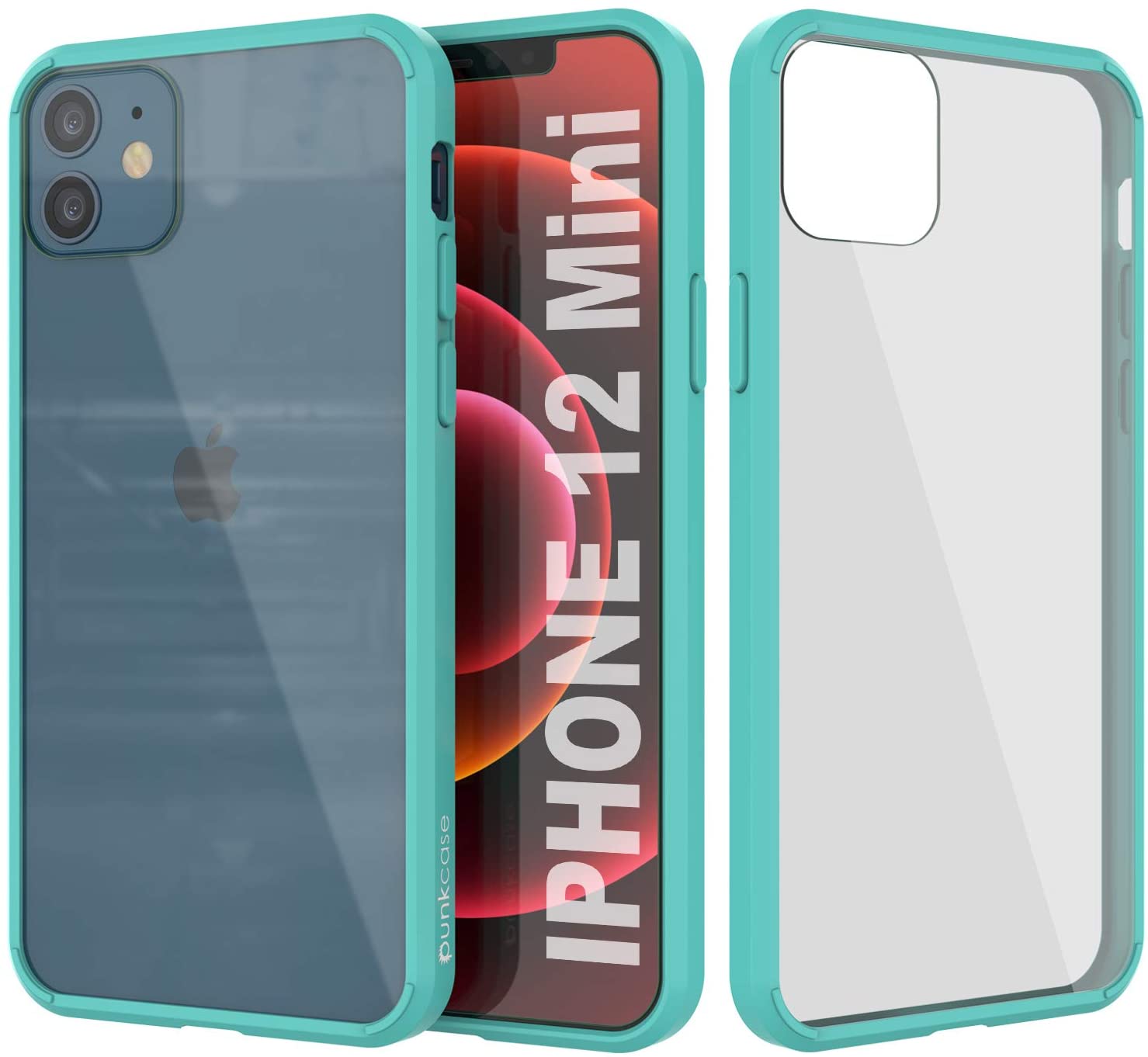 iPhone 13 Mini Case Punkcase® LUCID 2.0 Teal Series w/ PUNK SHIELD Screen Protector | Ultra Fit