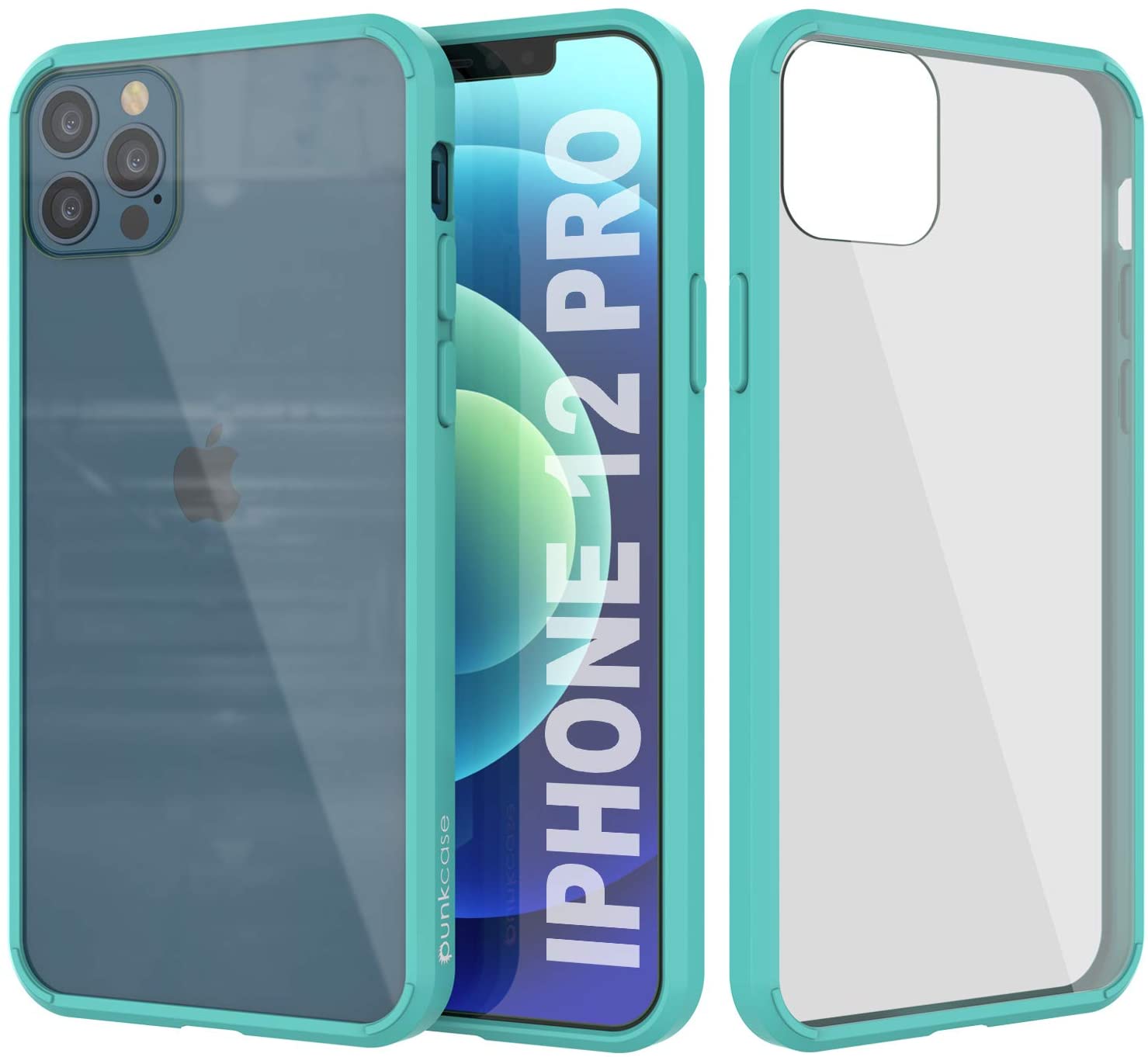 Capa para iPhone 13 Pro Punkcase® Série Teal LUCID 2.0 com Protetor de Tela PUNK SHIELD | Ajuste Ultra