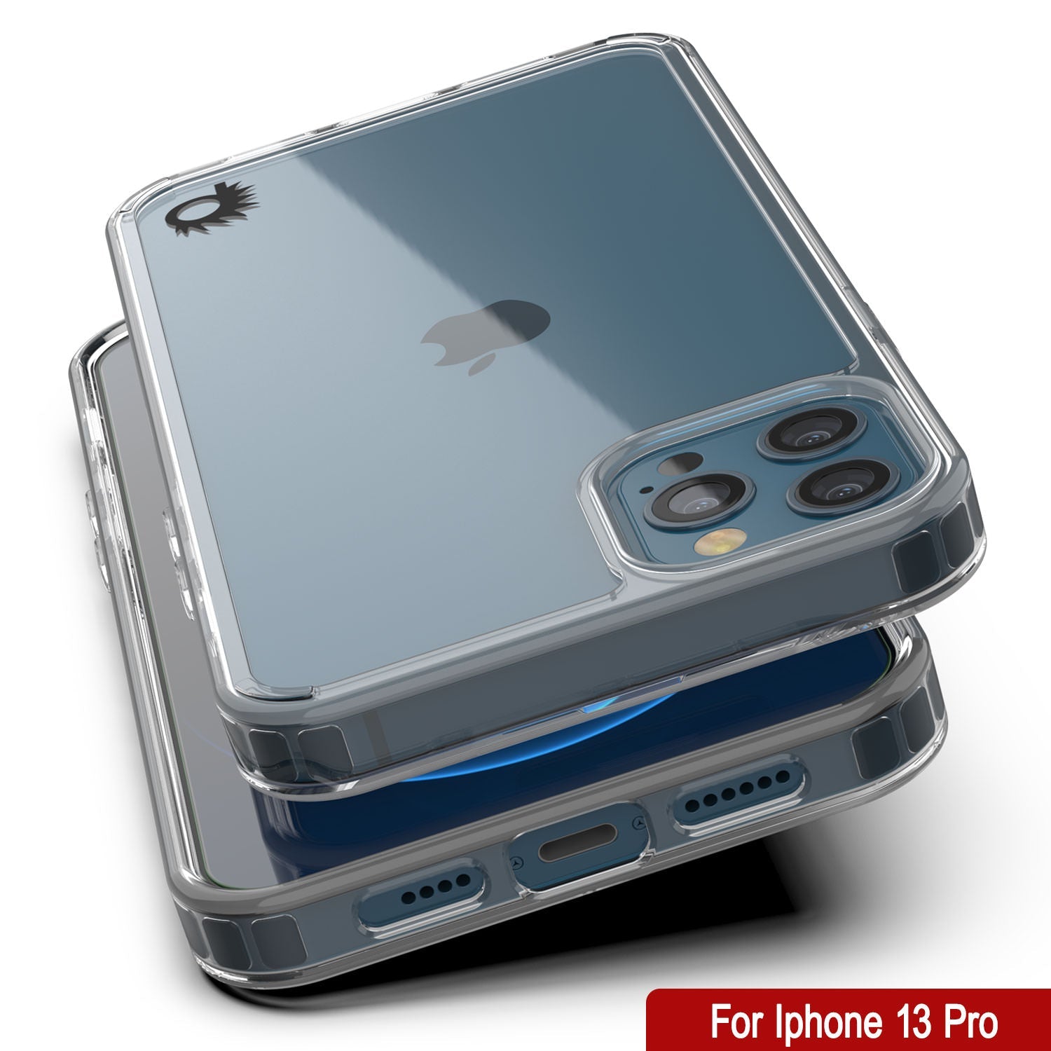 Capa iPhone 13 Pro Punkcase® LUCID 2.0 Clear Series com Protetor de Tela SHIELD | Ajuste Ultra