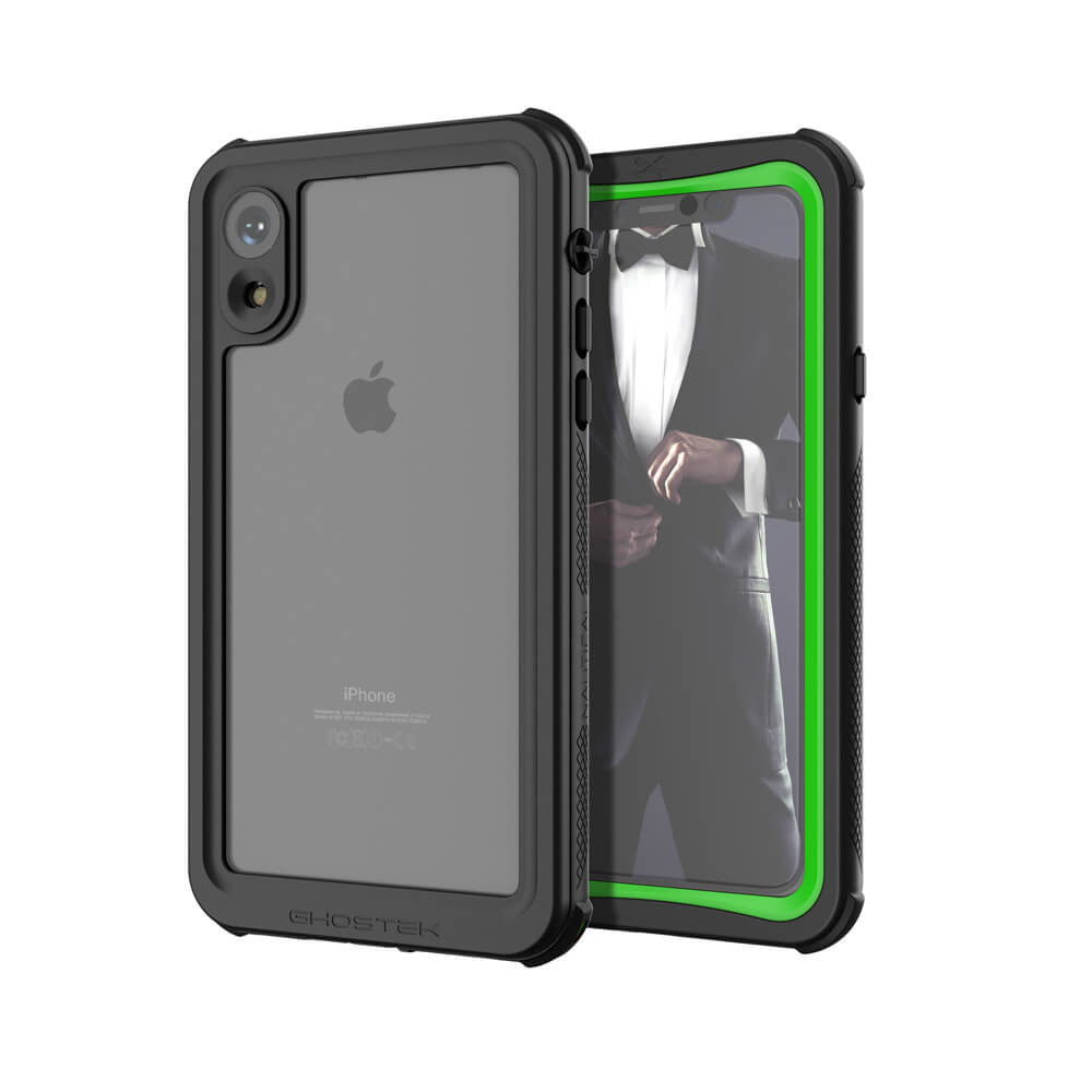 Capa para iPhone Xr, Série Náutica Ghostek para iPhone Xr, Capa Resistente Resistente Verde