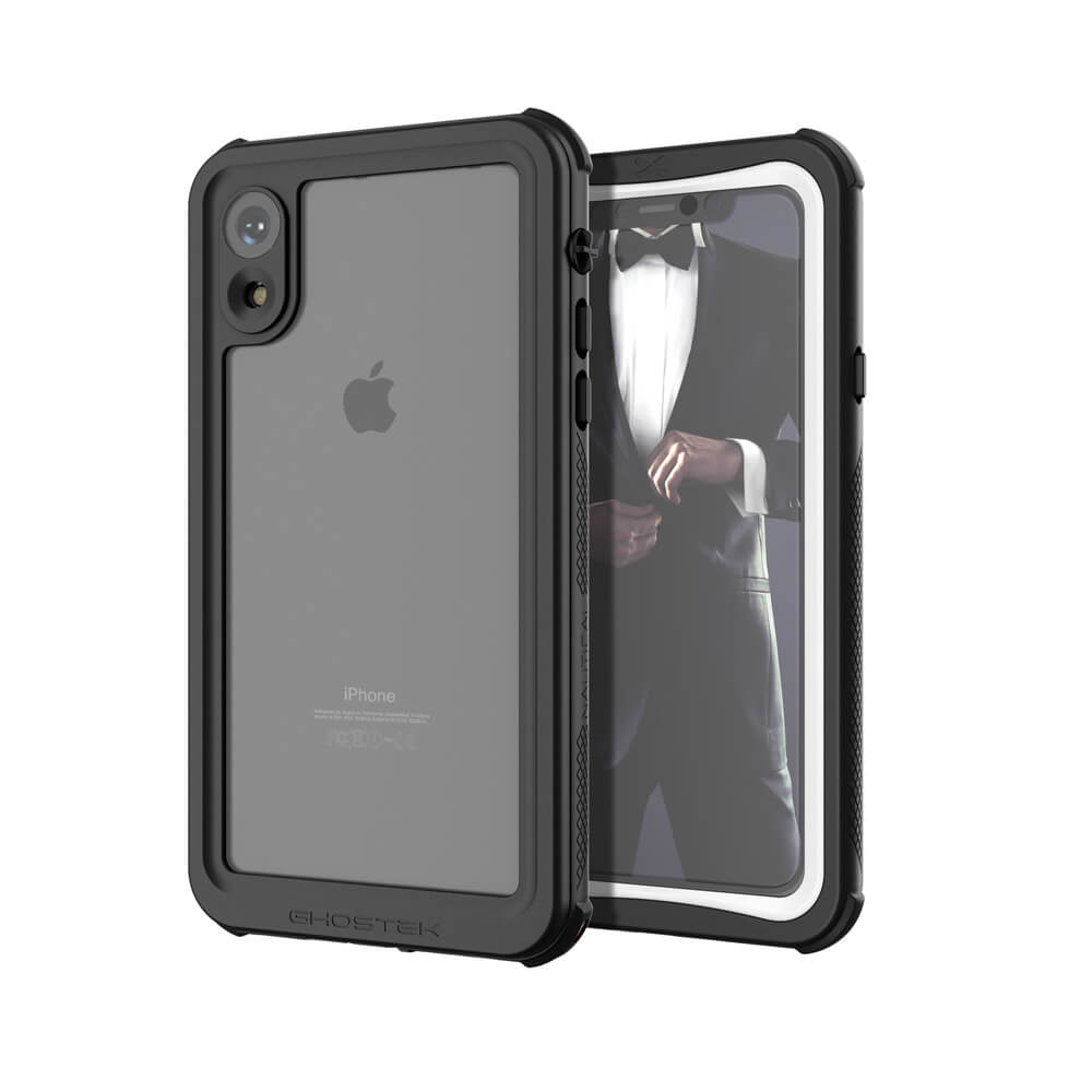 Capa iPhone Xr, Série Náutica Ghostek para iPhone Xr, Capa Resistente de Alta Resistência |  BRANCO