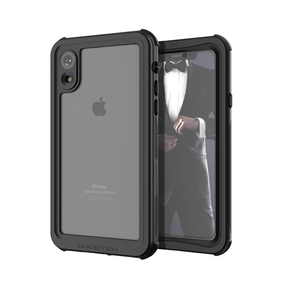 Capa iPhone Xr, Série Nautical da Ghostek para iPhone Xr - Capa Resistente Resistente | PRETO