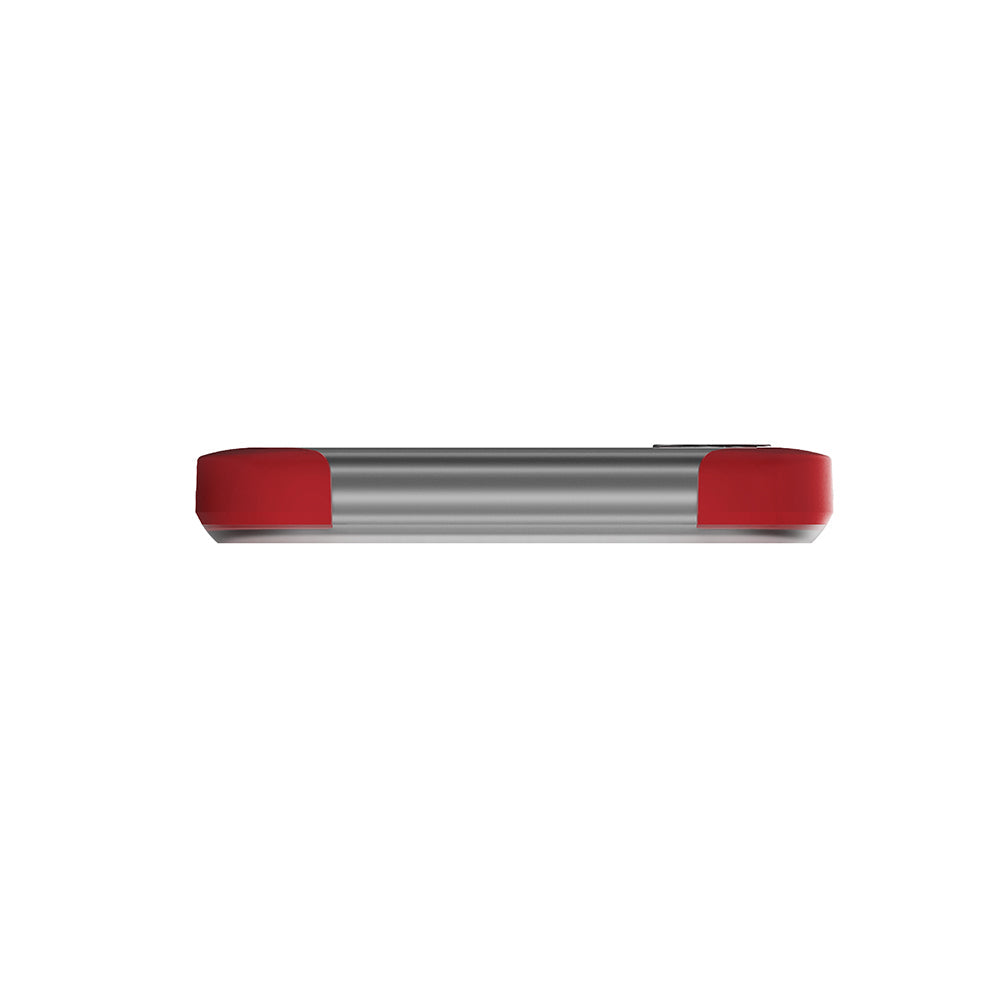 Capa para iPhone Xs, Ghostek Cloak 4 Series para iPhone Xs / Capa para iPhone Pro | VERMELHO-TRANSPARENTE